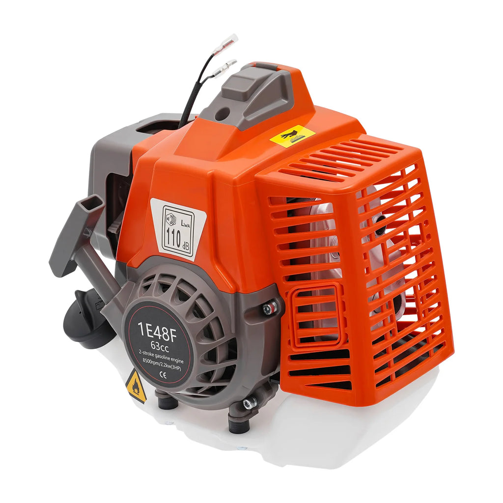 63cc 2-Stroke Gas Engine, 2.2 kW 8500 RPM for Tiller and Generator