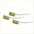 1/3/5pcs Mini Copper Plating Brass Wire Brush Set for Paint & Rust Removal Industrial Metal Polishing Burr Cleaning Tool