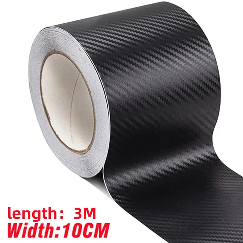 3M Carbon Fiber Car Bumper & Door Guard Protection Film - image 6