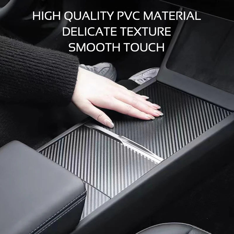 Center Console Protector Film for Tesla Model 3 Highland and Model Y Juniper