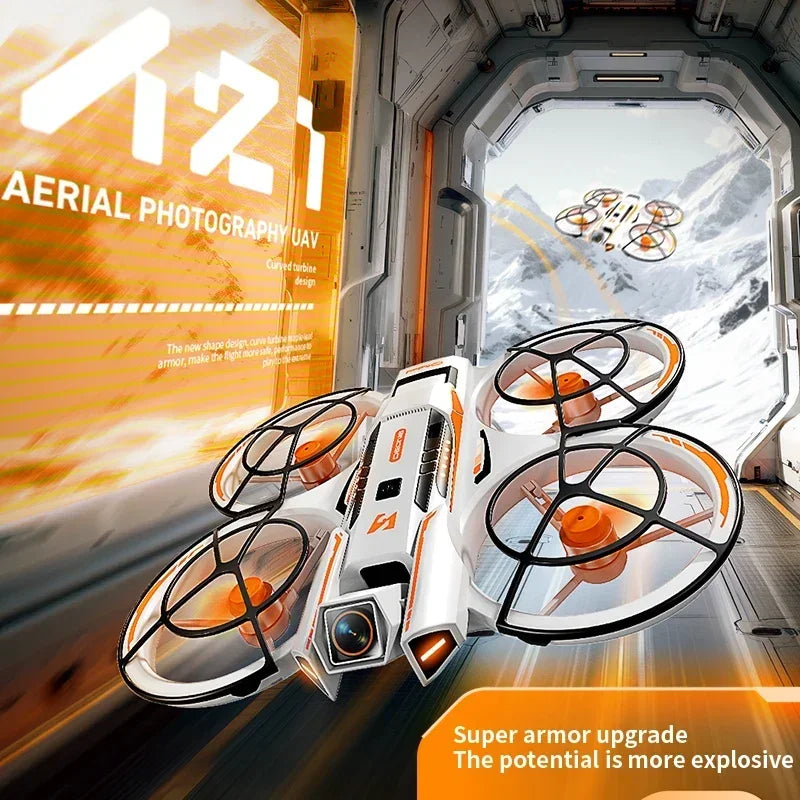 A21 PRO 8K Dual Camera Drone with Screen Brushless Obstacle Avoidance - image 2
