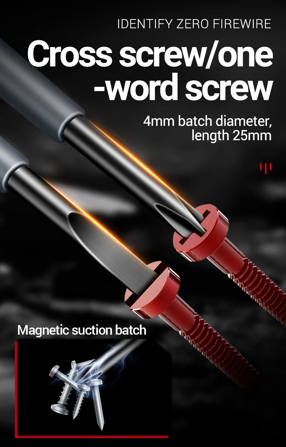 Non-Contact AC Voltage Tester Pen 70-600V - image 12