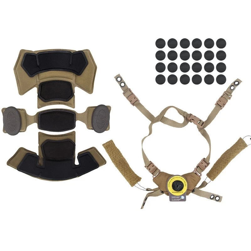 Memory Foam Suspension Pad Kit for Wendy FAST MICH Helmets - image 3