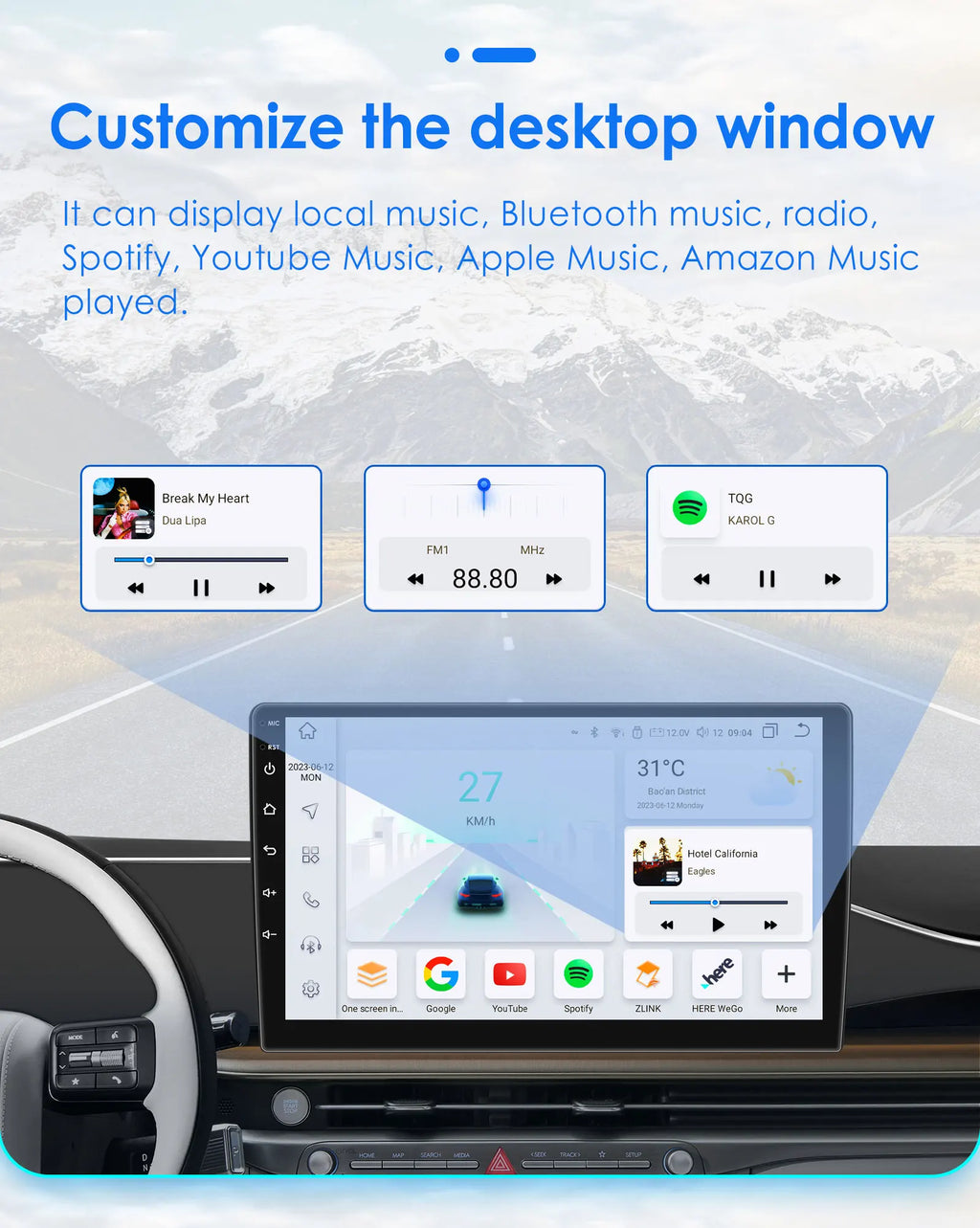 7-Inch Android 13 Touchscreen Car Stereo for Chevy Silverado GMC Sierra - image 24