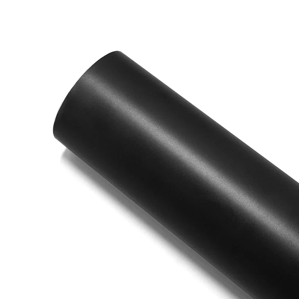 Matte Black Vinyl Car Wrap Film Roll – Bubble-Free Auto Decal Sticker - image 2