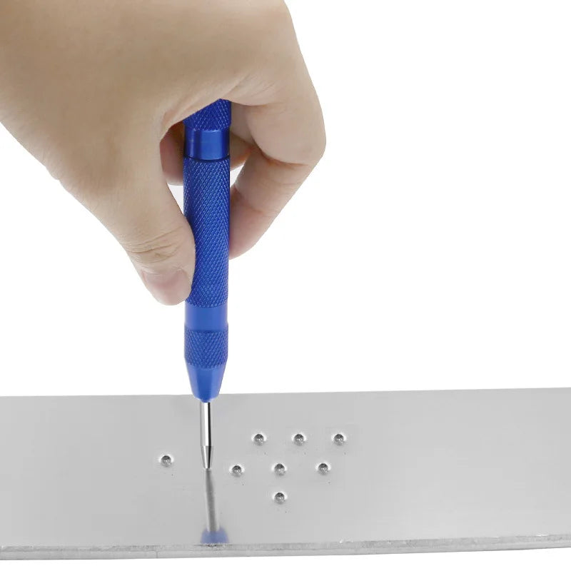 Tooleye Adjustable Spring Loaded Automatic Center Punch Tool - image 2