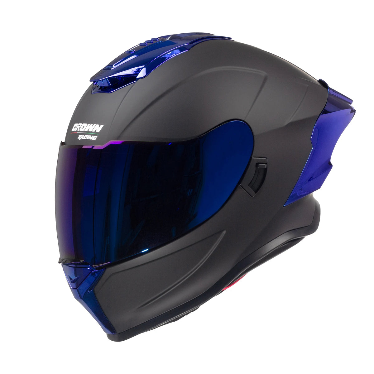 Crown Racing Full-Face Street Helmet, DOT Approved - image 6