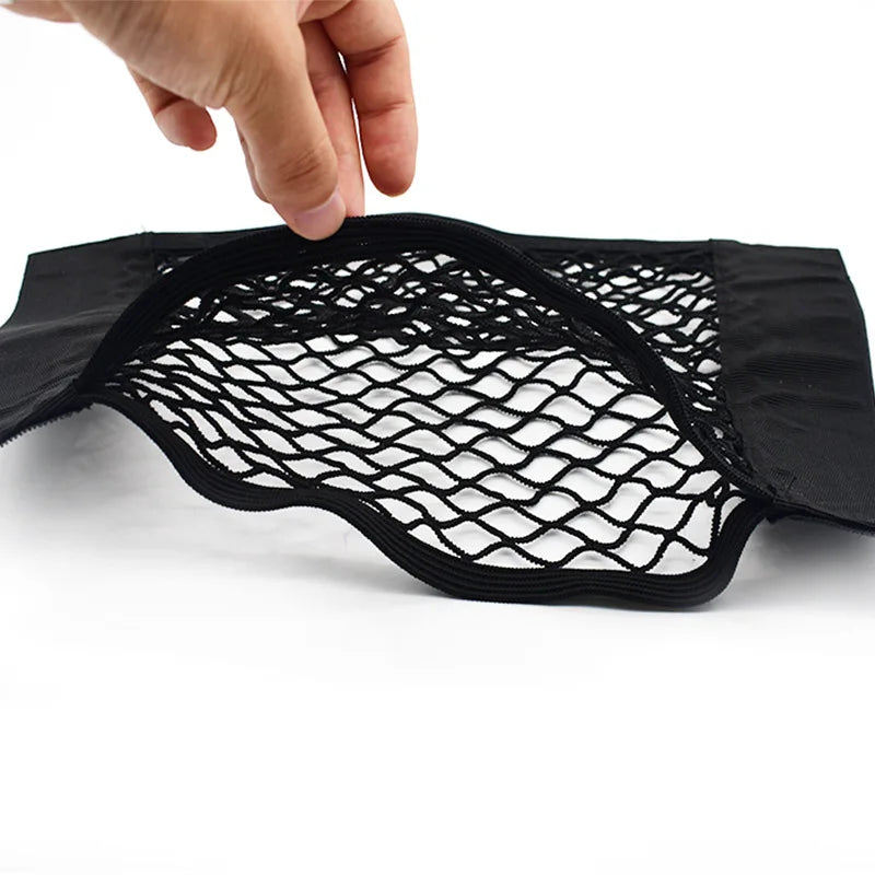 Elastic Mesh Seat Back and Trunk Net Organizer