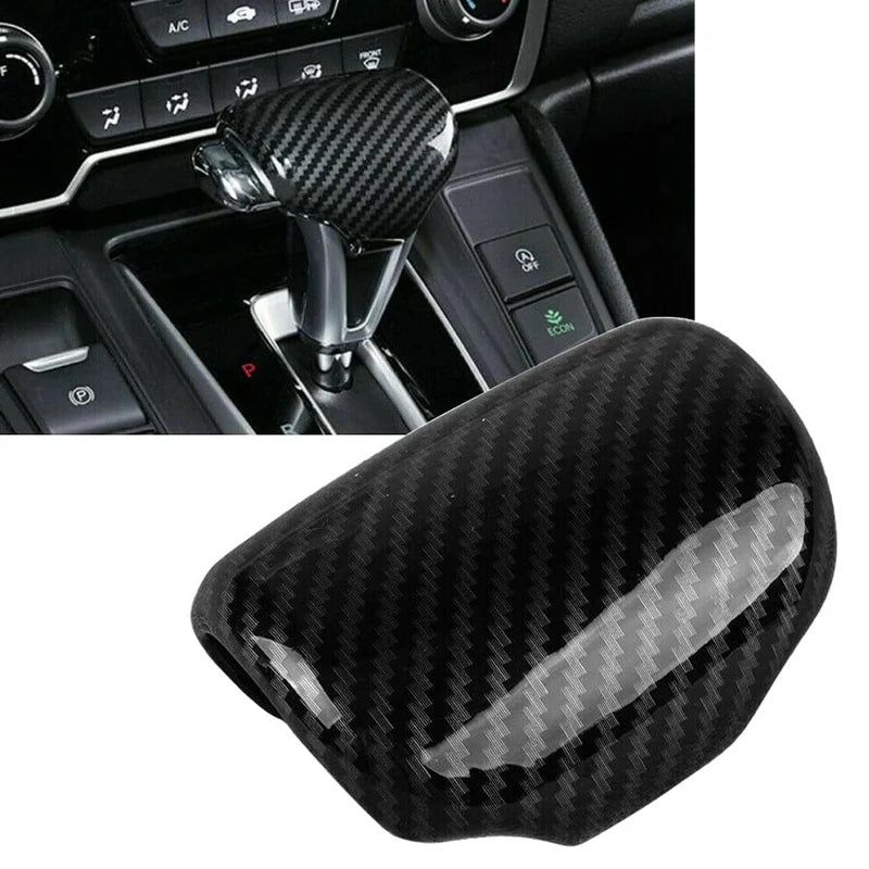 Automotive Center Console Shift Knob, Gear Head, Handle Cover, Modified Interior Accessories Fit For Honda CRV 2017-2021 Models.