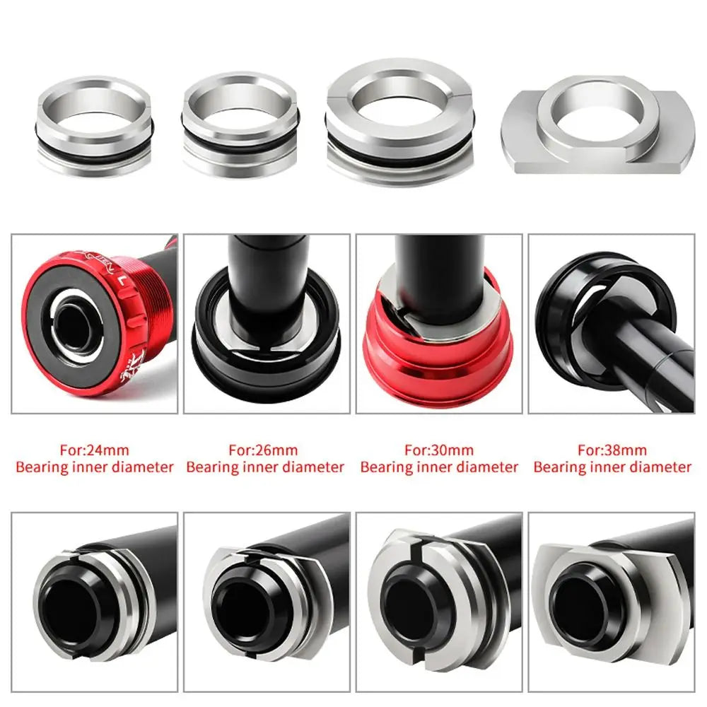 Accessories 24mm 26mm 30mm 38mm Bike Repair Parts Bike Bearing Extractor Disassemble Tool Bicycle Bottom Bracket Press Tool
