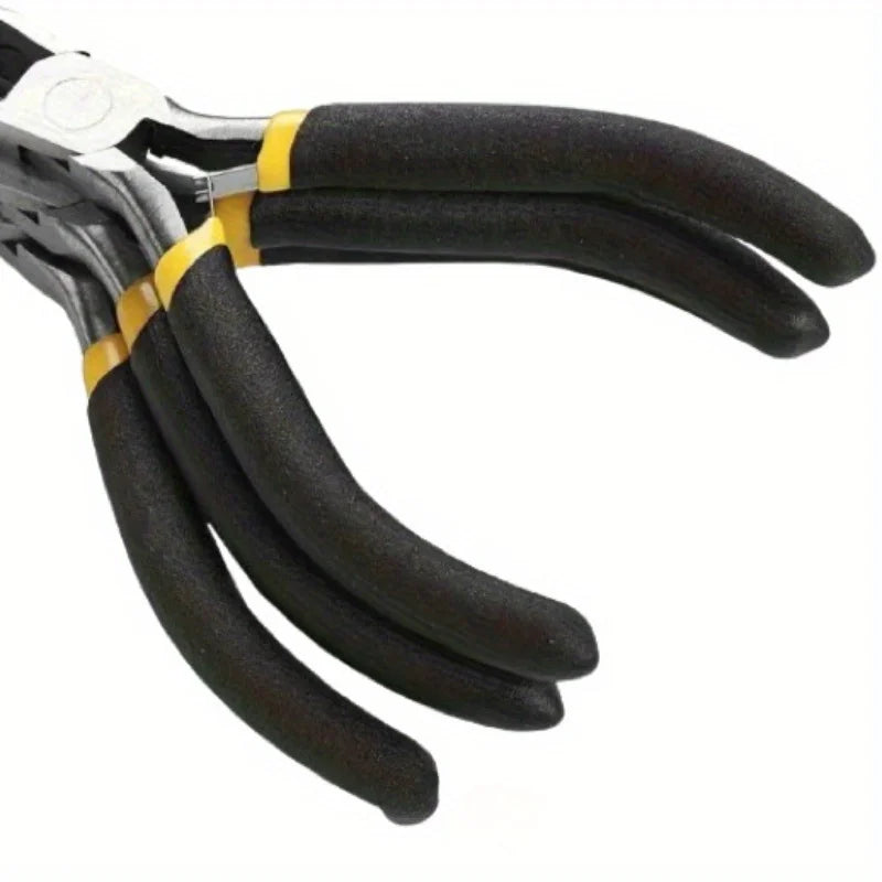 8 Piece Steel Pliers Set Includes Round Needle Pliers Top Scissors Wire Cutters For Indoor And Outdoor Repair Works