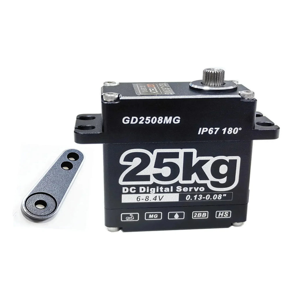 Heavy-Duty Waterproof RC Servo Motor 25kg, 35kg, 45kg