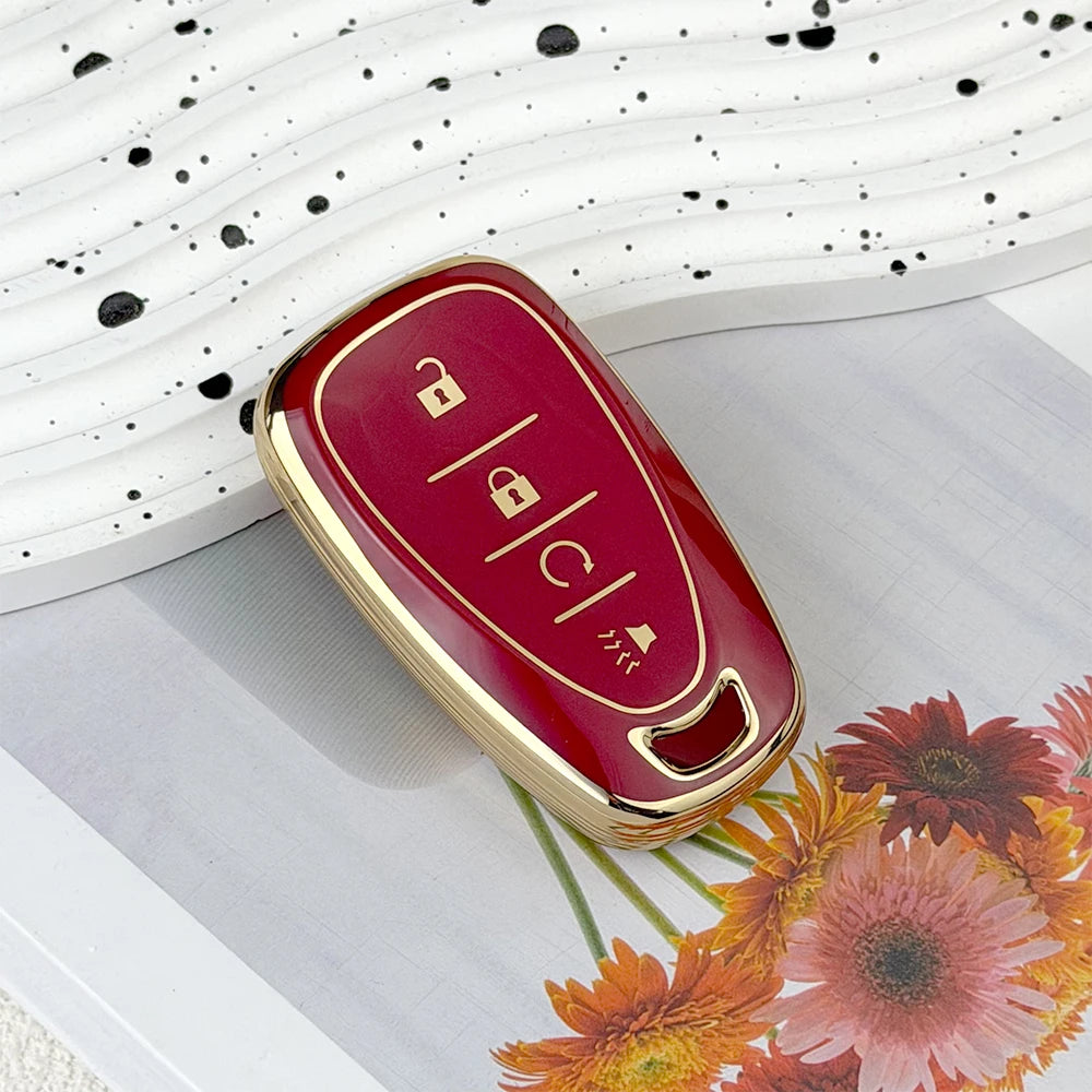 TPU Key Fob Cover for Chevy Malibu, Camaro, Equinox & More 2017-2019