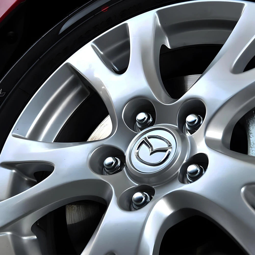 56mm Wheel Center Hub Caps for Mazda CX Series, 4-Pack - image 11