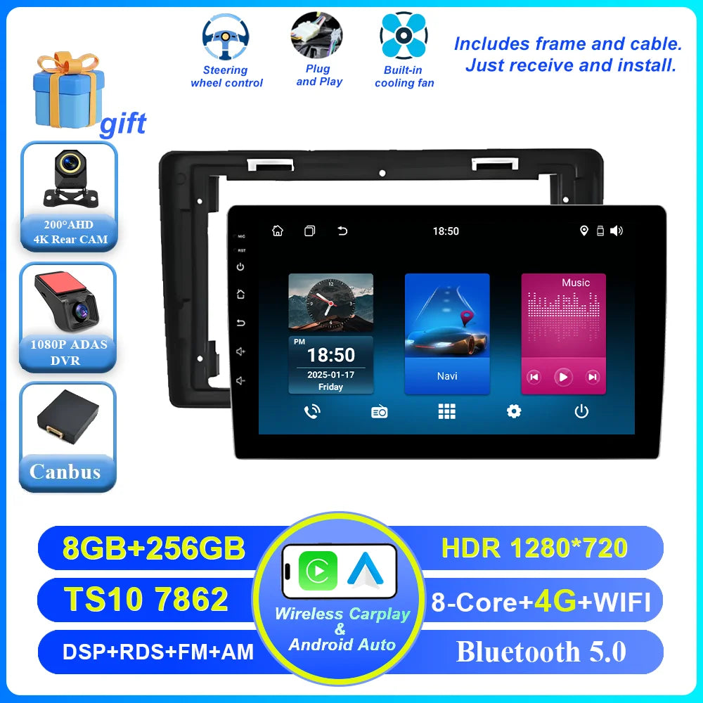 9-Inch Android Car Stereo with CarPlay Citroen Peugeot 2008-2019 - image 14