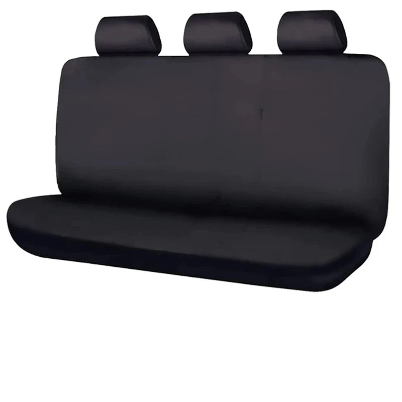 Two-Tone Polyester Car Seat Cover Set for Cars, SUVs and Vans