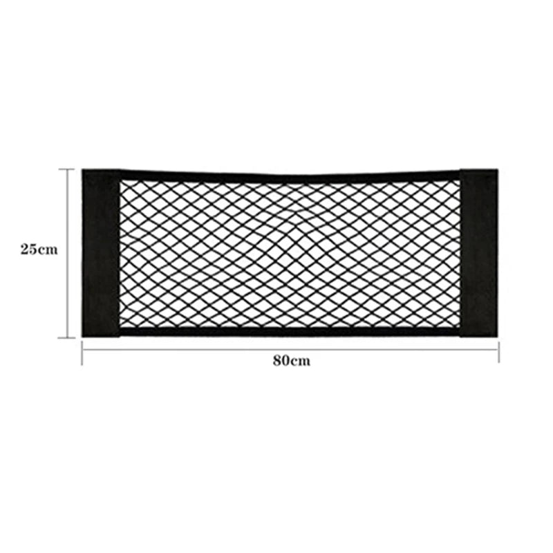 Elastic Mesh Seat Back and Trunk Net Organizer