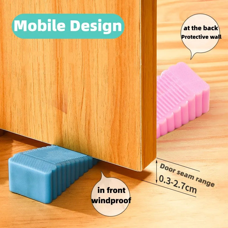 Silicone Door Stop Block Wedge – Anti-Collision