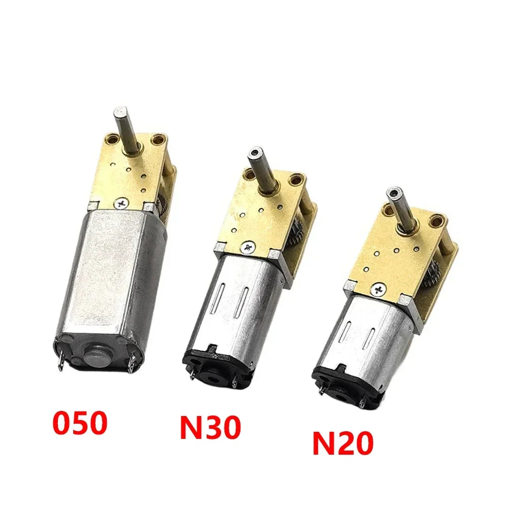 Micro Worm Gear Motor - Dual Shaft DC 3V-12V for DIY Projects - image 6