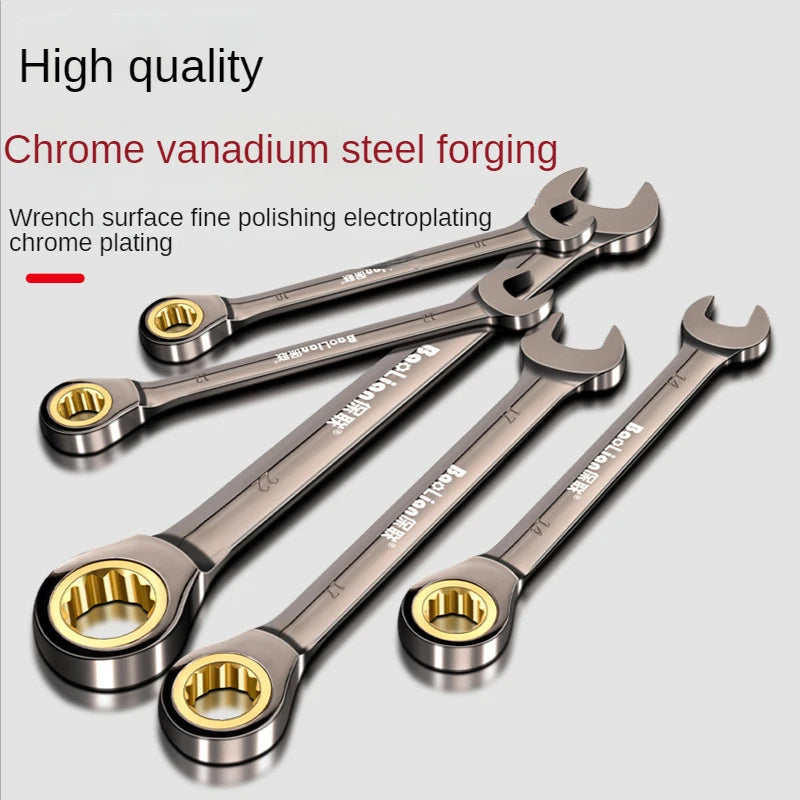 Adjustable Ratchet Torx Wrench for Bikes & Cars