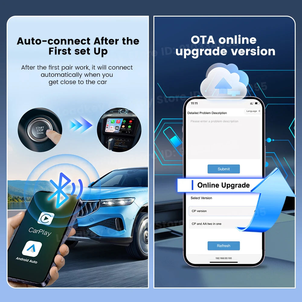 CarlinKit Mini Ultra3 Wireless CarPlay & Android Auto Adapter - image 6