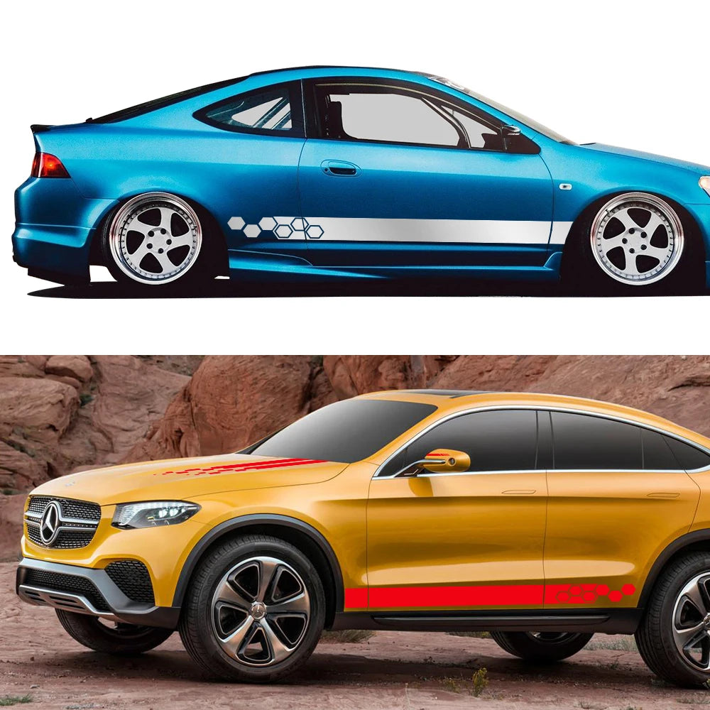 Custom Vinyl Car Hood Engine Stickers for BMW Audi Mercedes Toyota - image 4