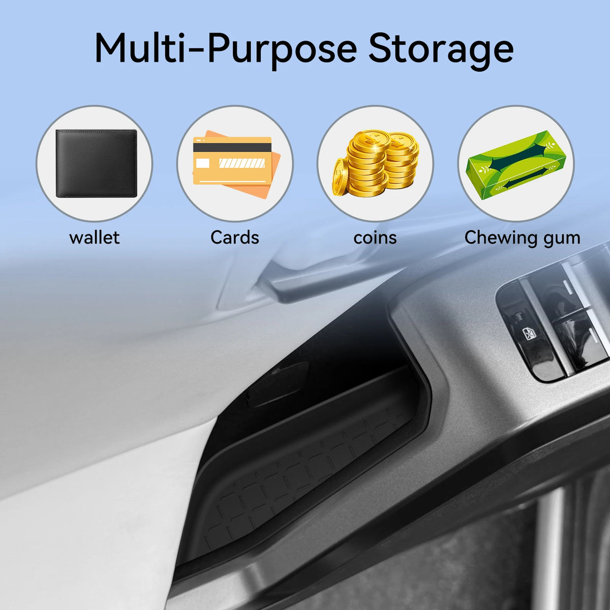 2026 Toyota RAV4 Door Handle Storage Tray - Car Organizer - image 6