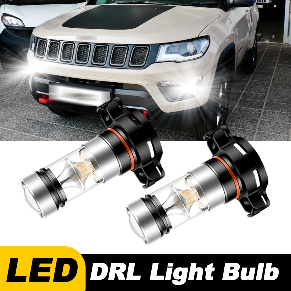 LED Daytime Running Lights for 2017-2019 Jeep Compass