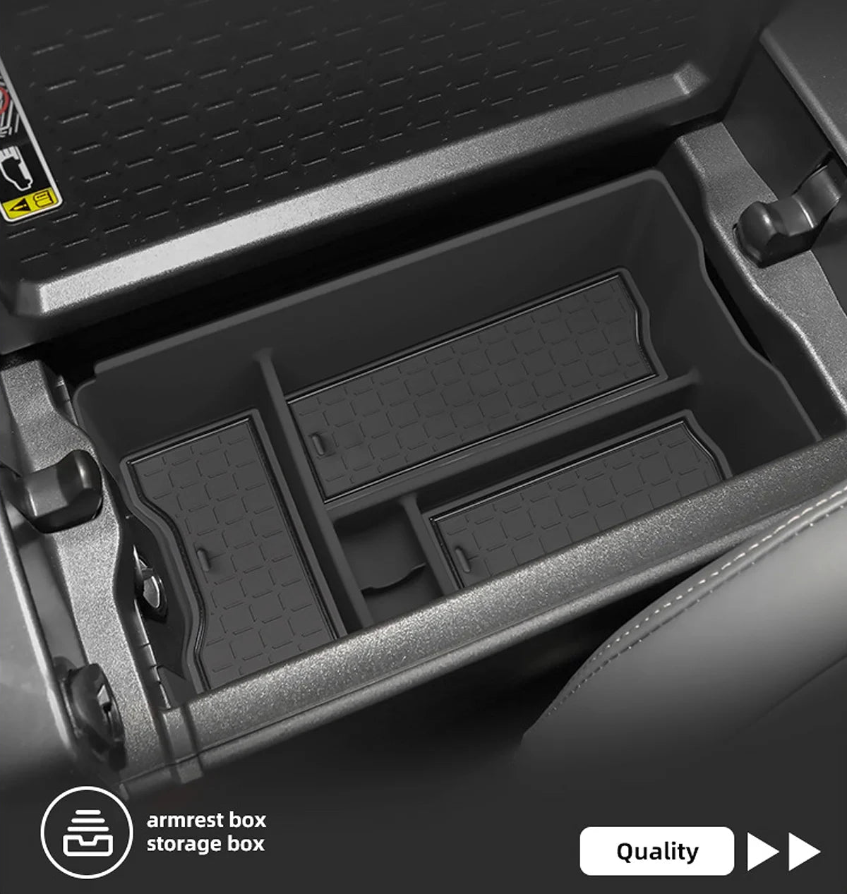 Armrest Storage Box and Console Drawer for Toyota RAV4 2026-2027