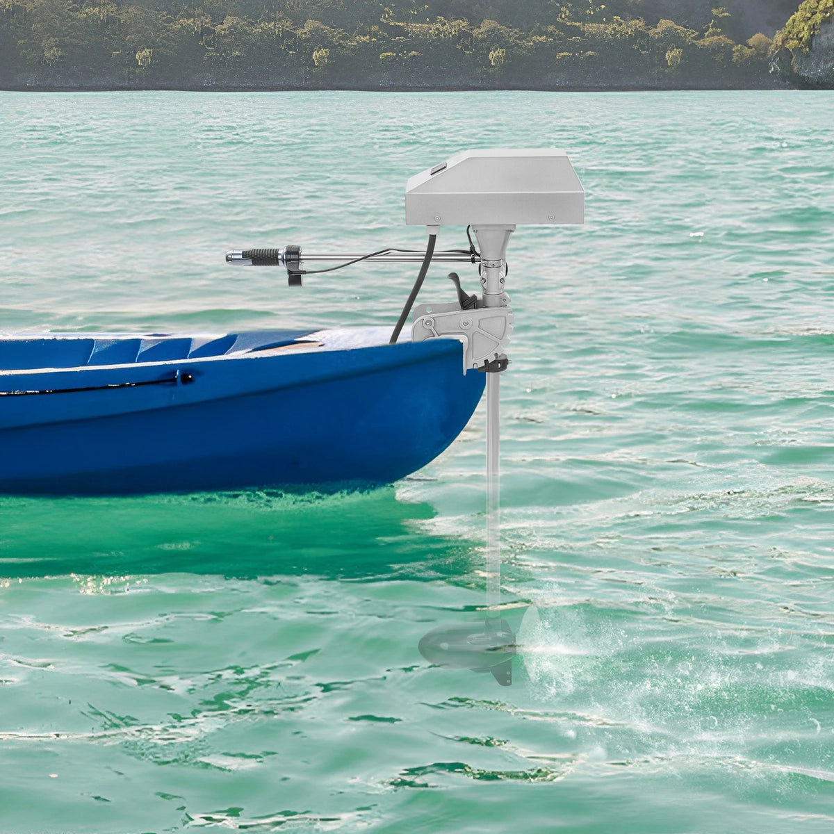 800-1500W Electric Outboard Motor for Fishing Boats and Kayaks - view 5