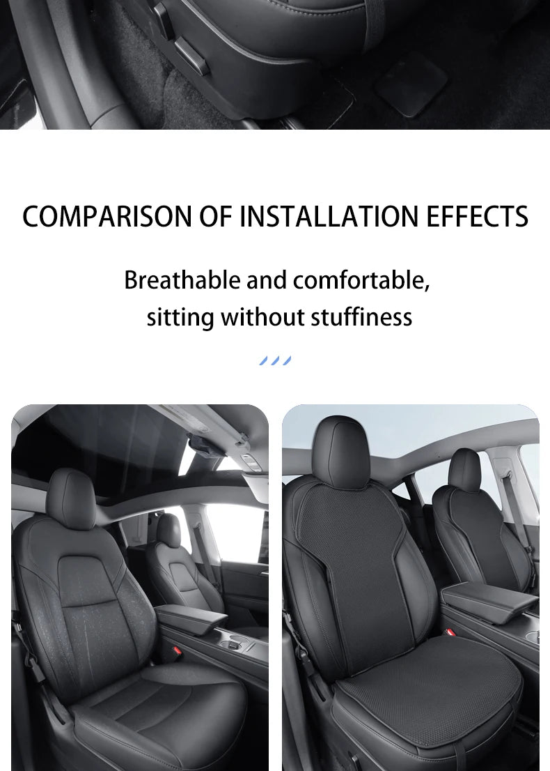 Ice Silk Seat Cushion for Tesla Model 3 and Model Y