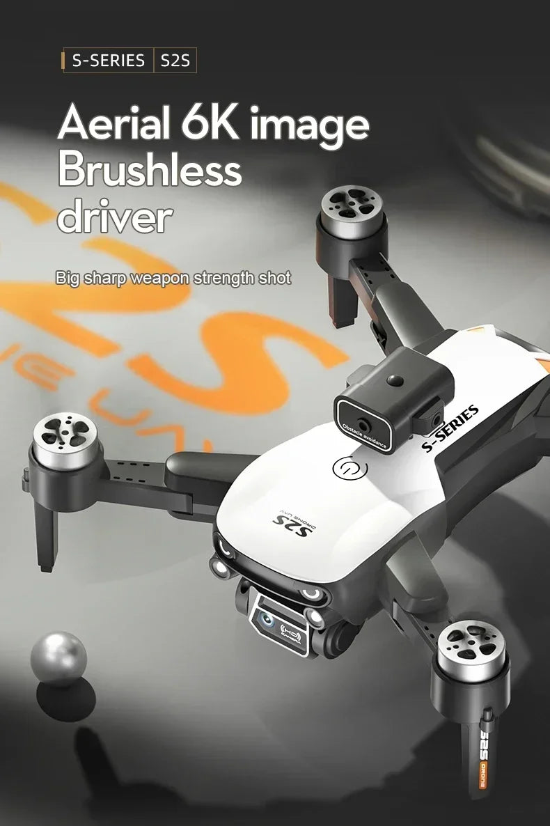 S2S 8K Foldable Drone - Dual Camera, Brushless, Obstacle Avoidance - image 7