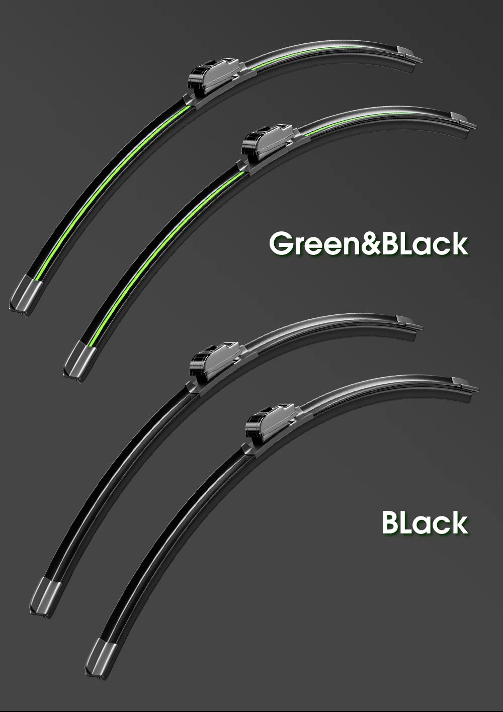 Front Windshield Wiper Blades for Dodge Ram 1500 2500 3500 2002-2018 - image 13
