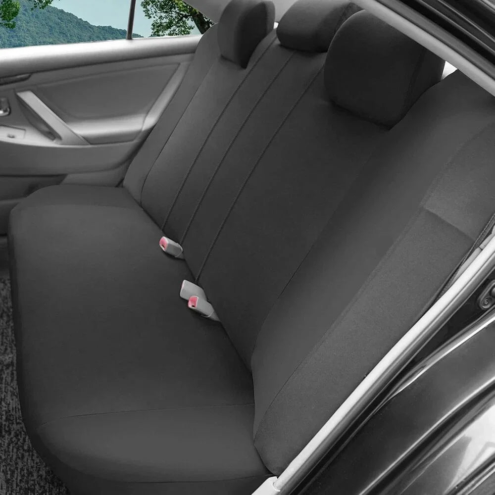 Breathable 9-Piece Car Seat Cover Set for 5 Seats