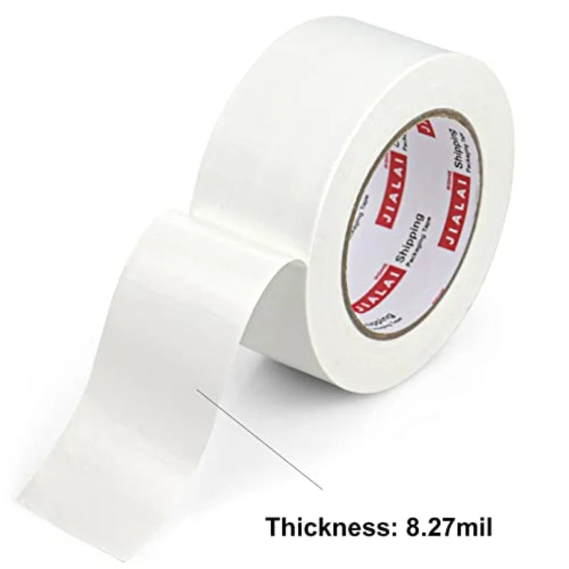 Heavy Duty White Duct Tape 2 Inches X 30 Yards Strong Flexible No Residue Industrial