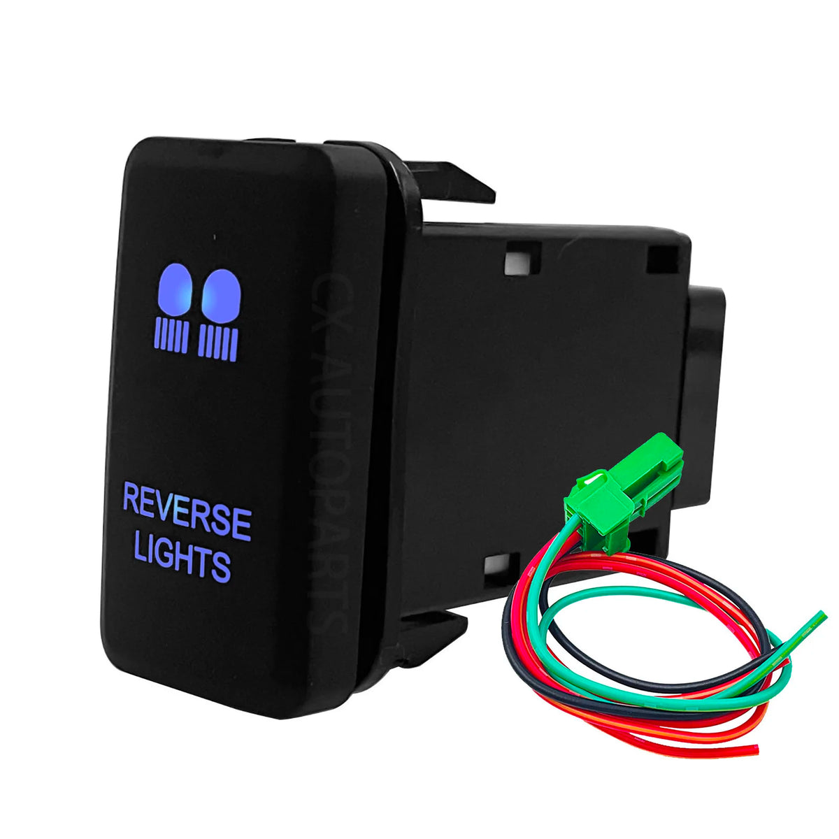 Blue LED Push Switch 12V for Toyota Tacoma, Land Cruiser, 4Runner - image 12