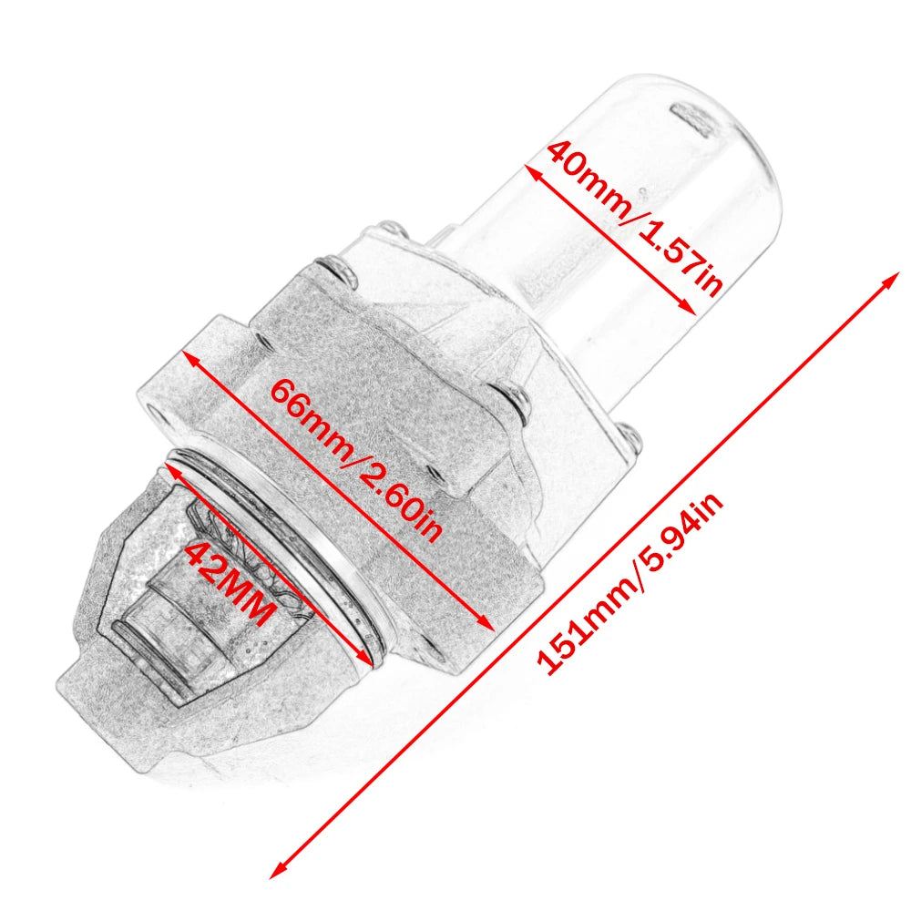 Starter Motor for AM6 50cc Engines, Fits CRE 50 and XPS SM - view 7