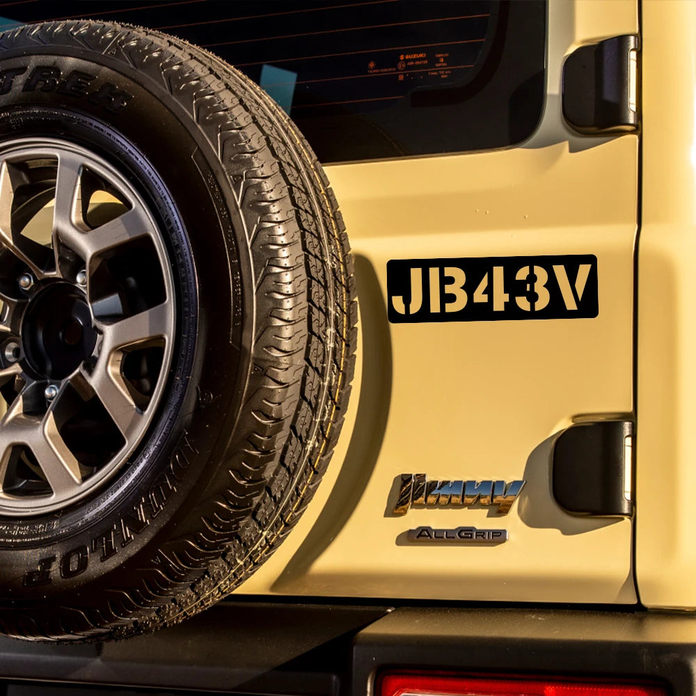 Military Stamp Style Vinyl Door Decal for Jimny JB64 JB74