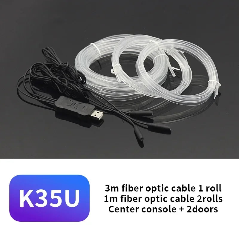 3M Flexible LED Ambient Light Strip for Car Interior - image 12