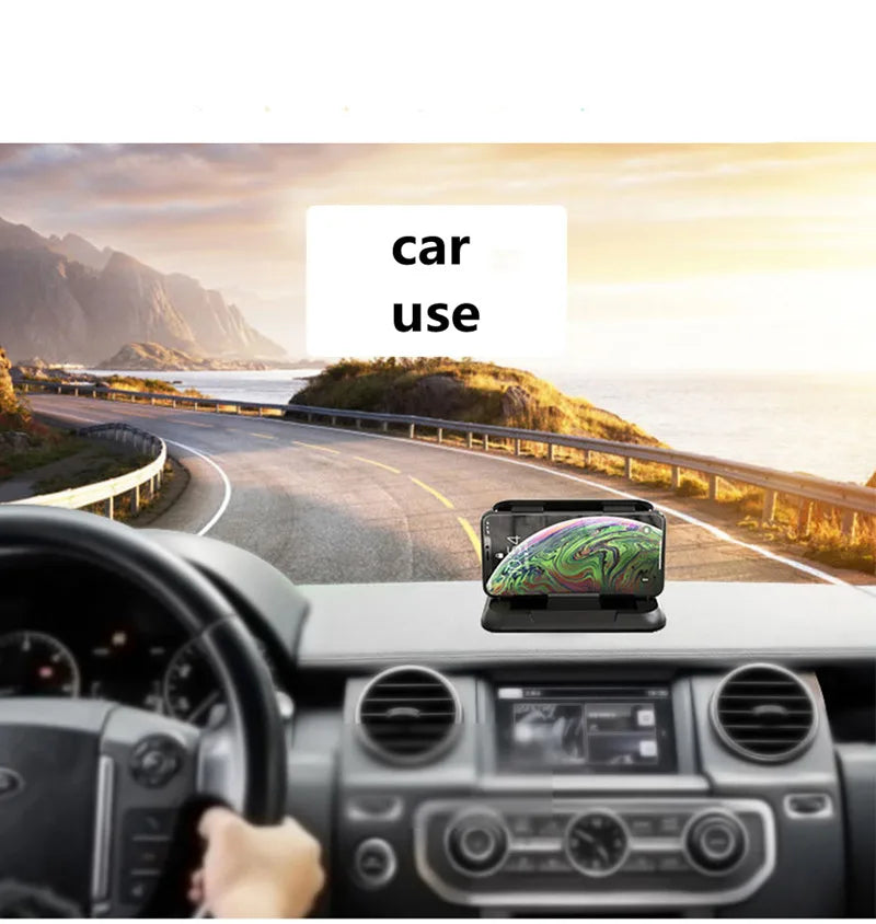 Universal Dashboard Car Phone Holder – Anti-Slip Suction