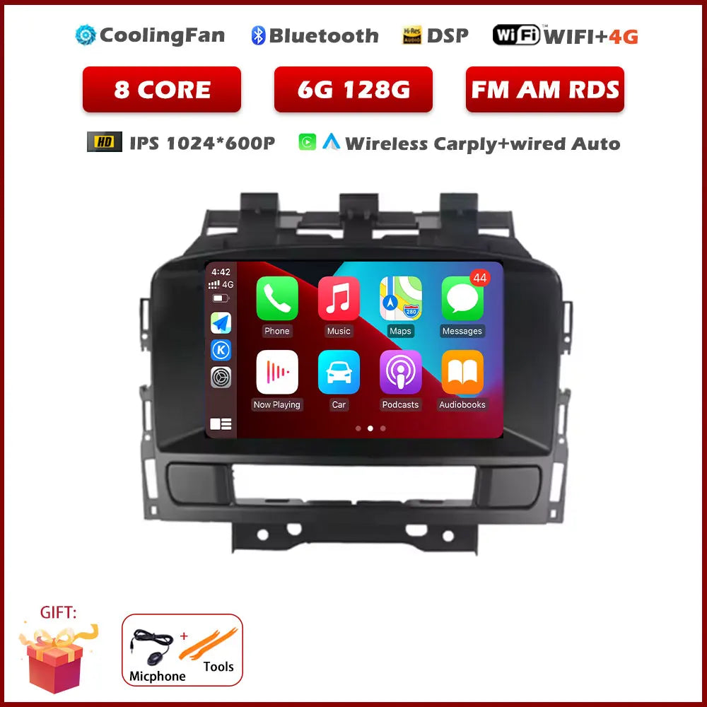 Opel Astra J 2011-2014 Carplay Android Auto GPS Multimedia Player - image 10