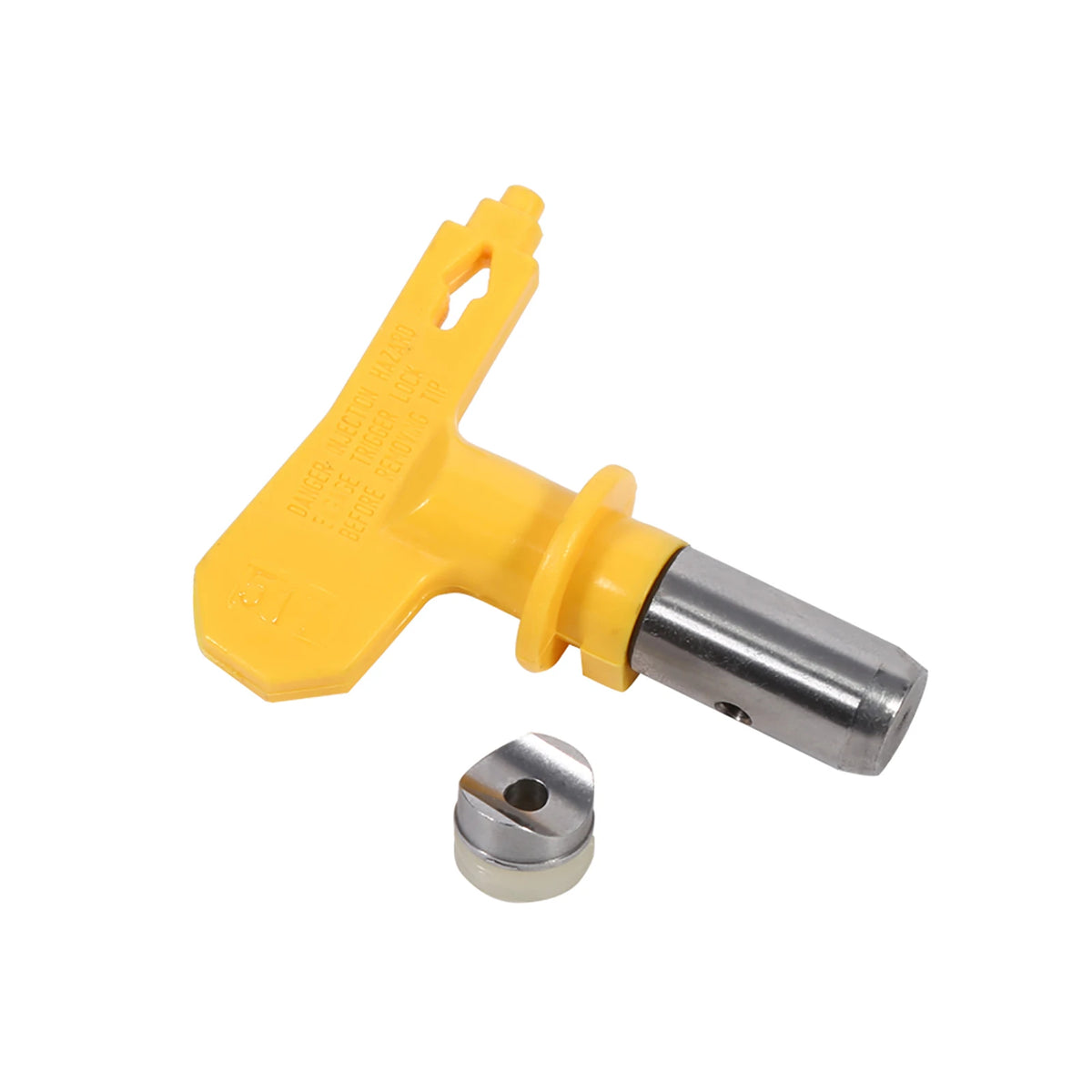 Reversible Tungsten Steel Airless Paint Spray Gun Tip Nozzle Accessory Home Garden