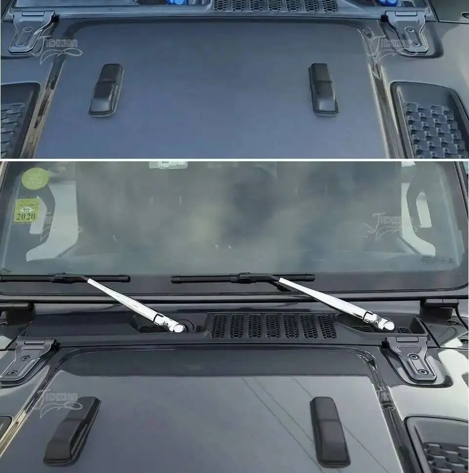 Front Windscreen Wiper Blade Cover for Jeep Wrangler JL and Gladiator JT - view 14