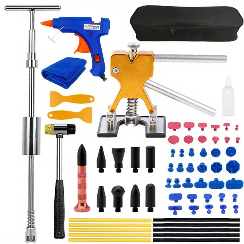 Paintless Dent Removal Tool Kit with Slide Hammer – Auto Body Repair - image 8