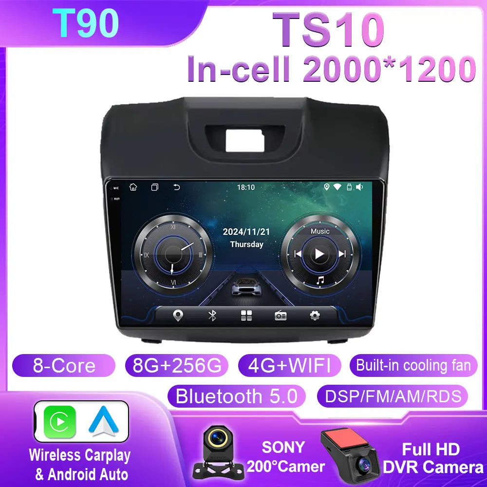 9-Inch Android 15 CarPlay Stereo for Chevy & Isuzu - image 42