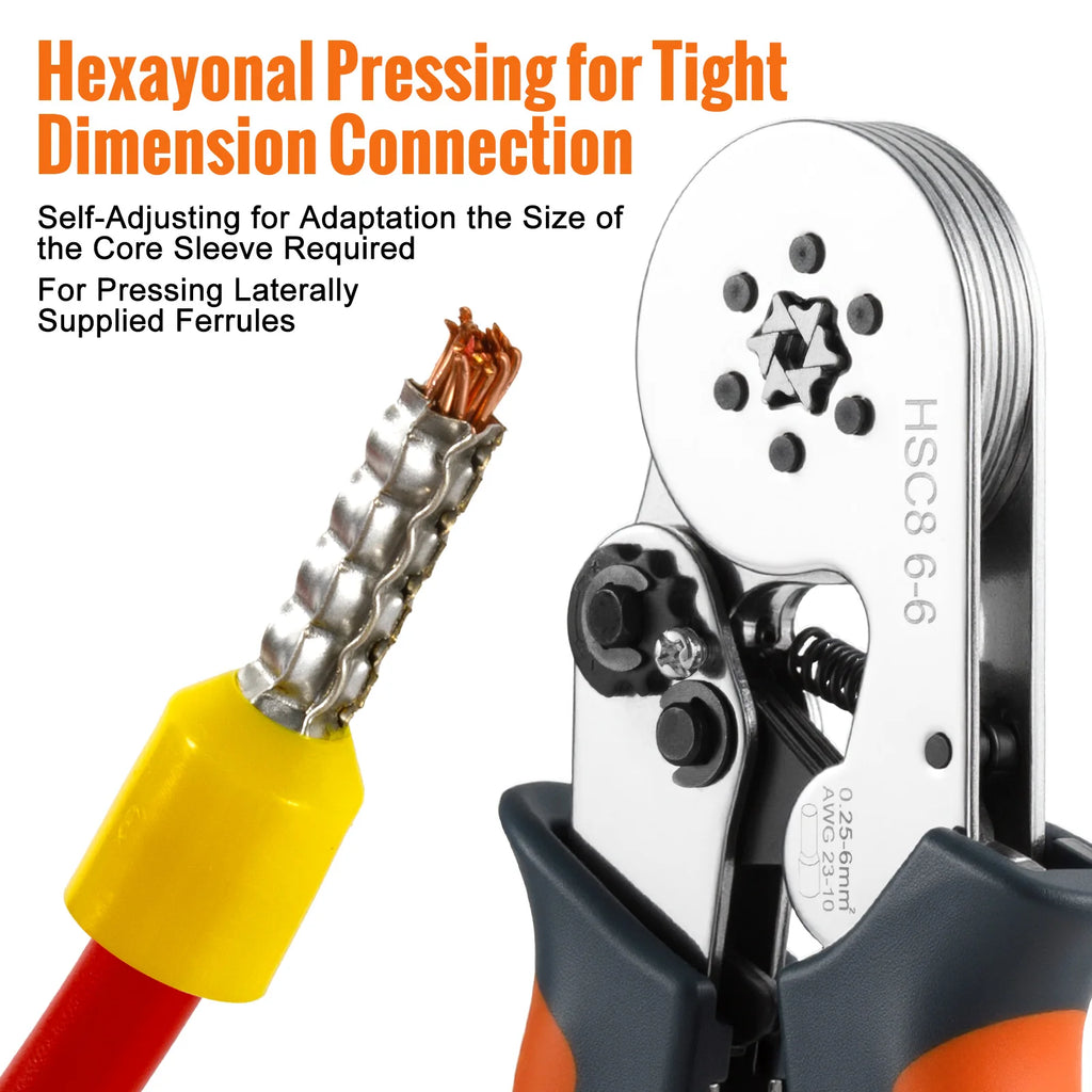 Electrician Wire Stripper & Ferrule Crimping Pliers, Automatic
