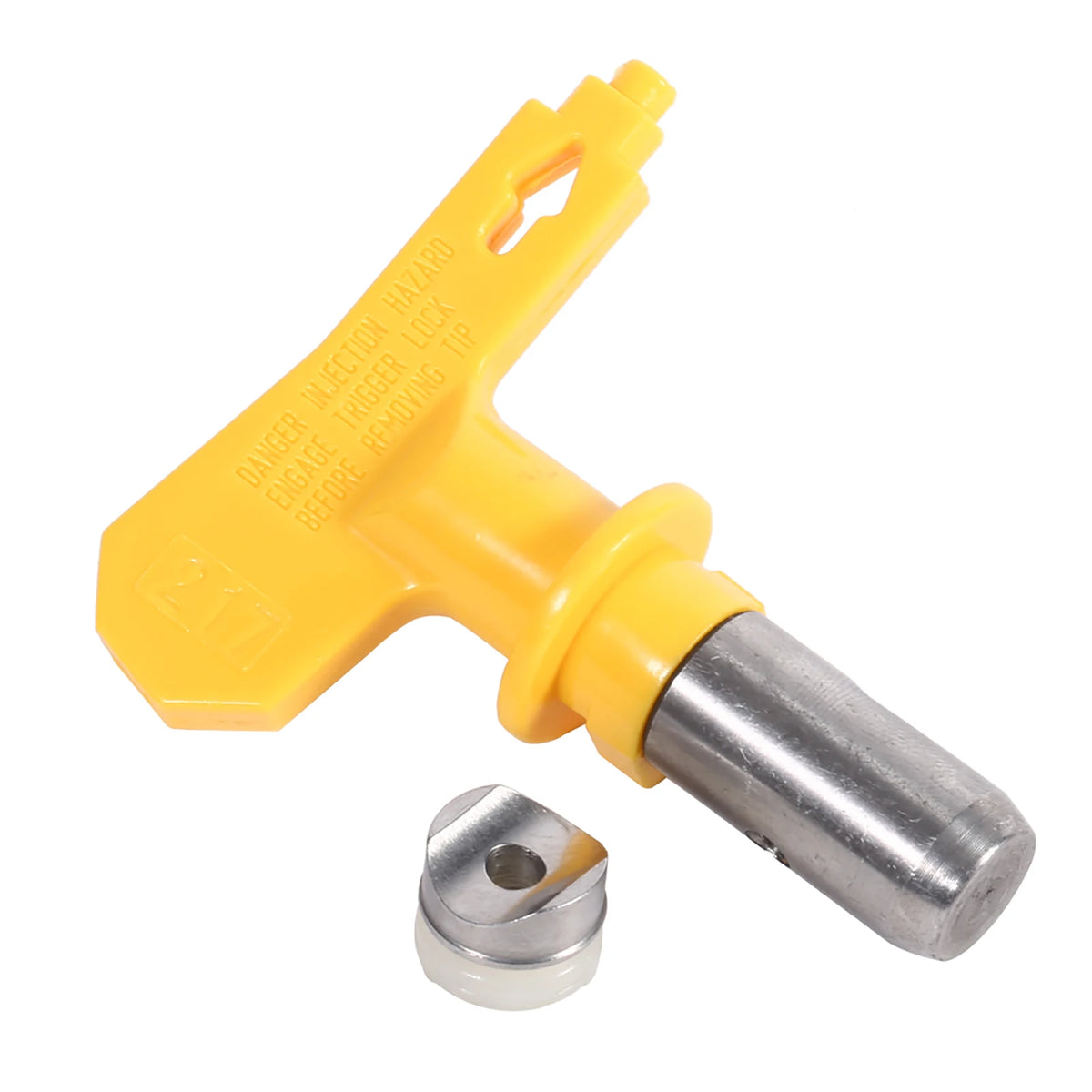 Reversible Tungsten Steel Airless Paint Spray Gun Tip Nozzle Accessory Home Garden