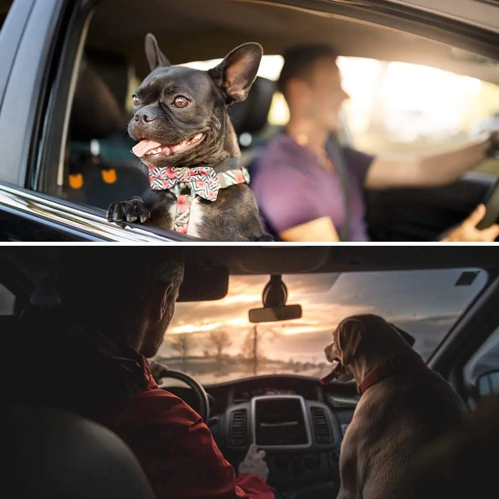 Dog Front Seat Cover for Cars, Waterproof Nonslip Pet Car Seat Protector, Quilted & Durable Padded Dog Seat Covers for Cars