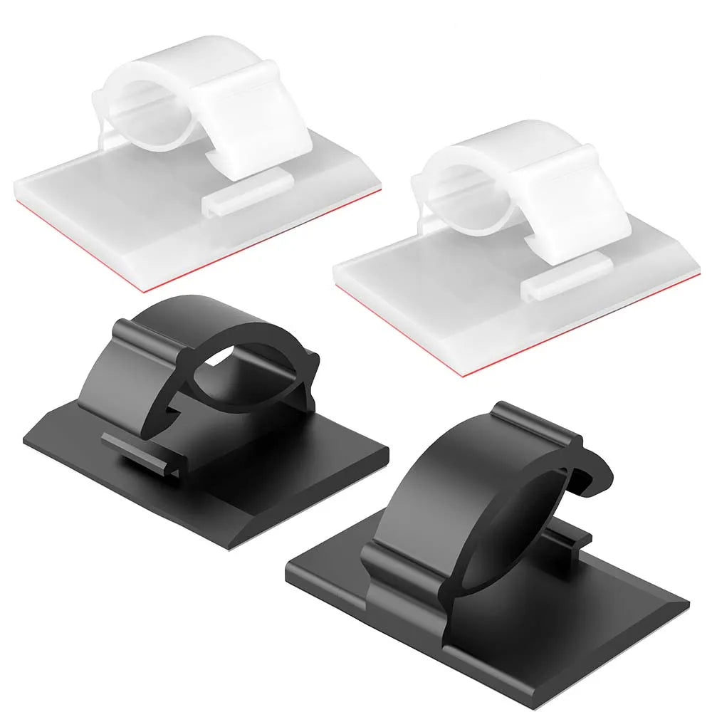 30-Piece Desktop Cable Organizer Clips