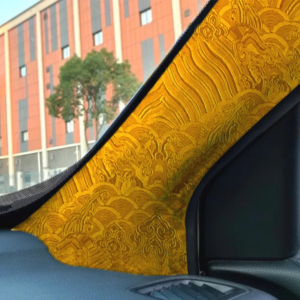 Self-Adhesive Pillar and Headliner Fabric Wrap, 59 x 19.7 in